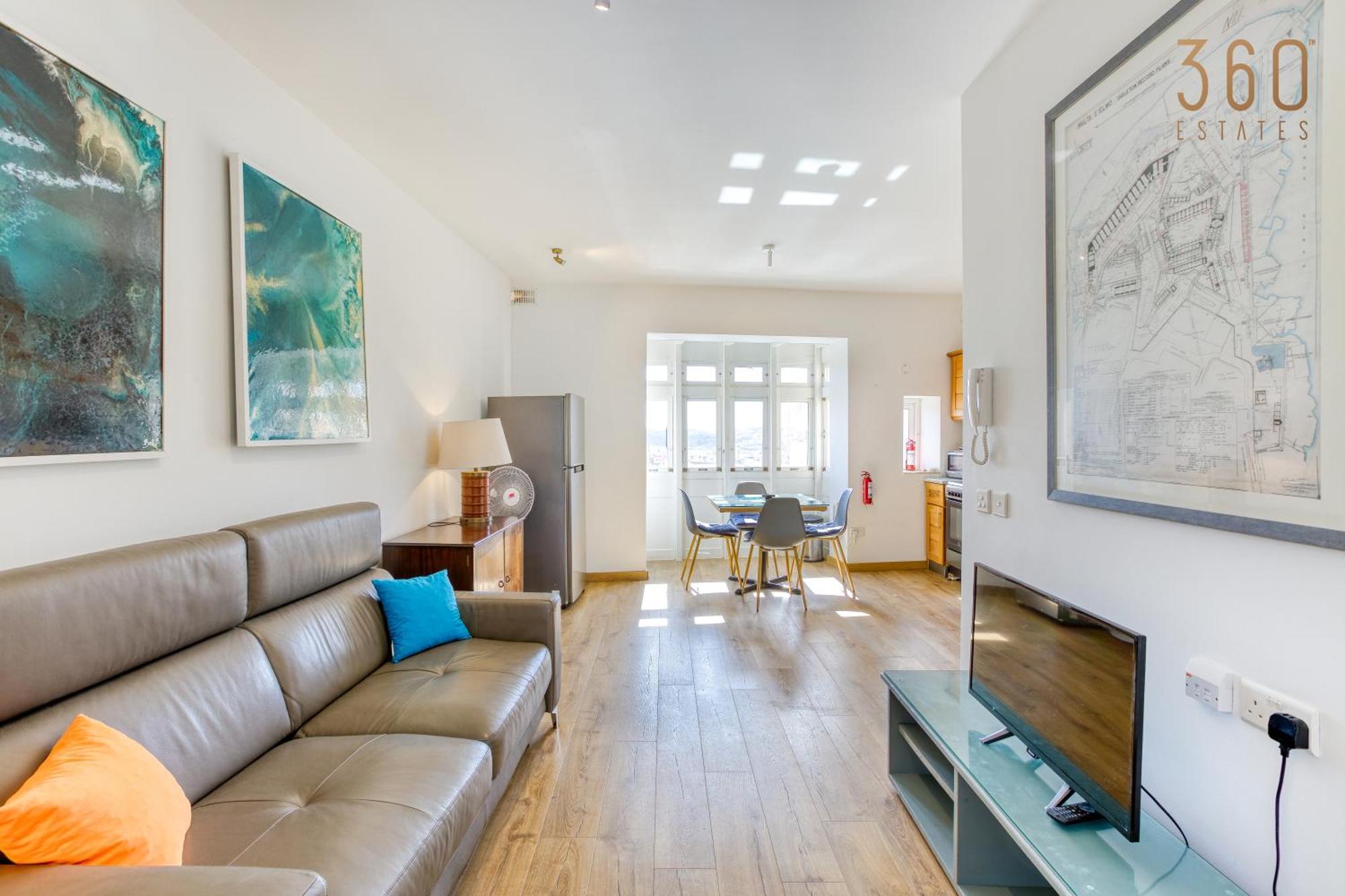 Charming Home With Sea Views & Maltese Balcony By 360 Estates 瓦莱塔 外观 照片